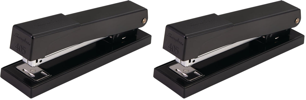 Swingline Stapler, 20 Sheet Capacity, LightDuty 405, Jam Free, Metal, Black (S7040501)