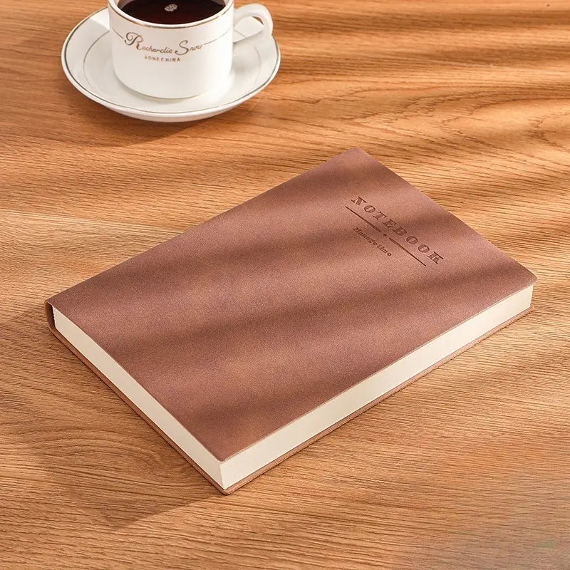 Zoti A5 Writing Notebook with Nubuck-Style Soft Cover, High-Quality Eye-Friendly 360 Pages Paper, Portable Water-Resistant Design, Ideal for School and Office Use