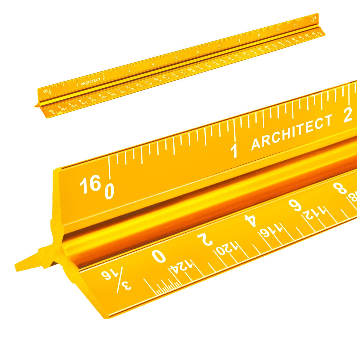 Architectural Scale Ruler, Imperial Measurements 12''