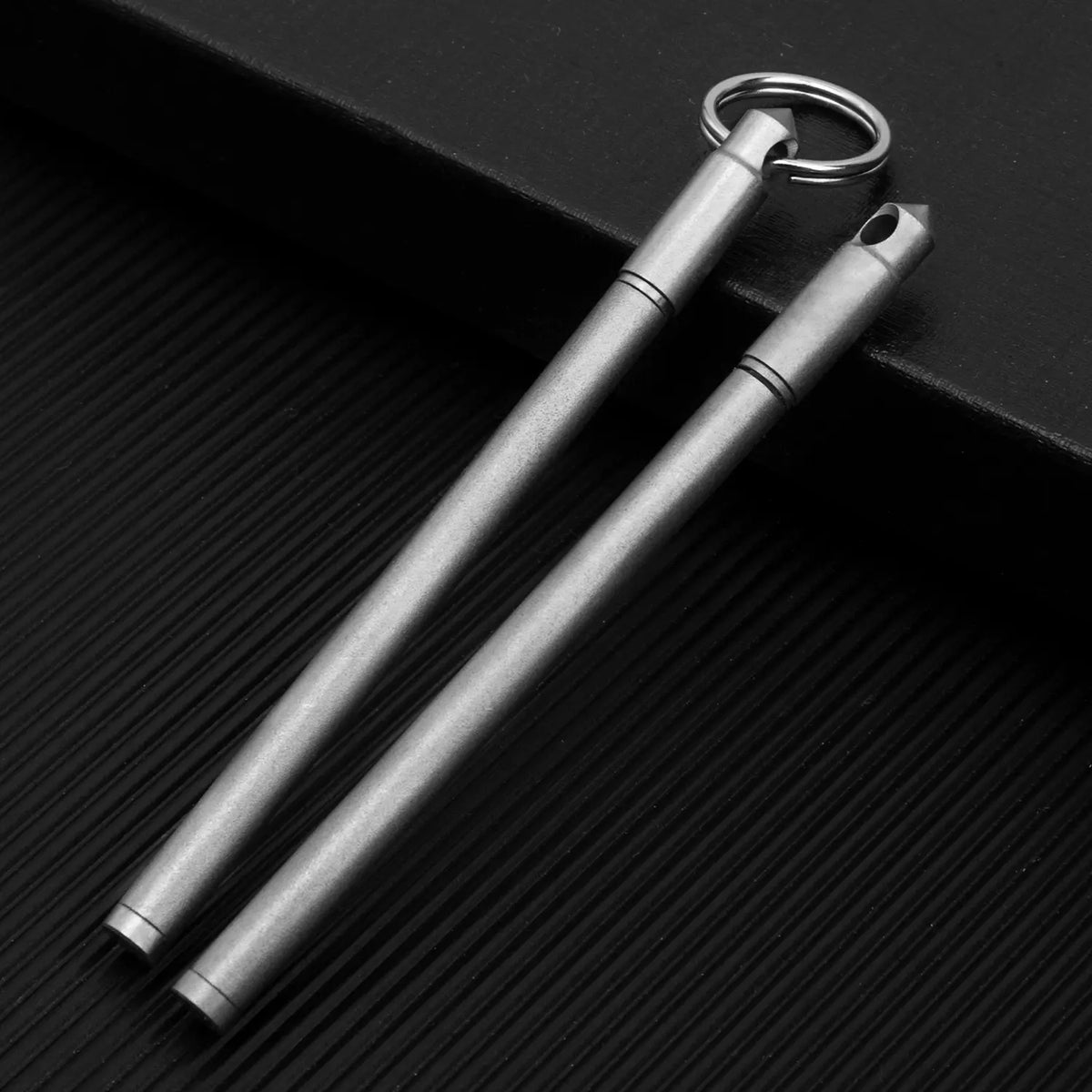 Mini Signature Pen, Portable Outdoor Camping Tool Pen, Titanium Alloy Neutral Pen, Smooth Writing Pens, Pocket-Sized Writing Instrument