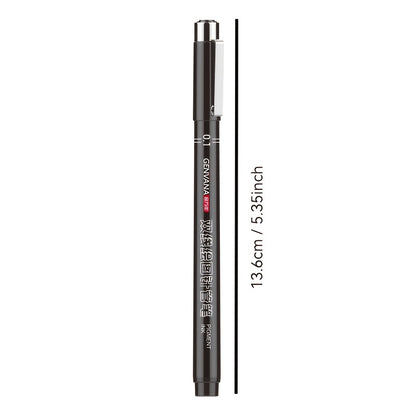 Introducing The New Double-Line Gel Pen in Sizes 0.1Mm, 0.3Mm, And 0.5Mm, an Essential Tool for Architectural Design Exams, Sketching, And Artistic Painting, Drawing Pen For Artist, Drawing Pen For Pencil, Drawing Pen For Art, Art Pen, School Supplies, Sc