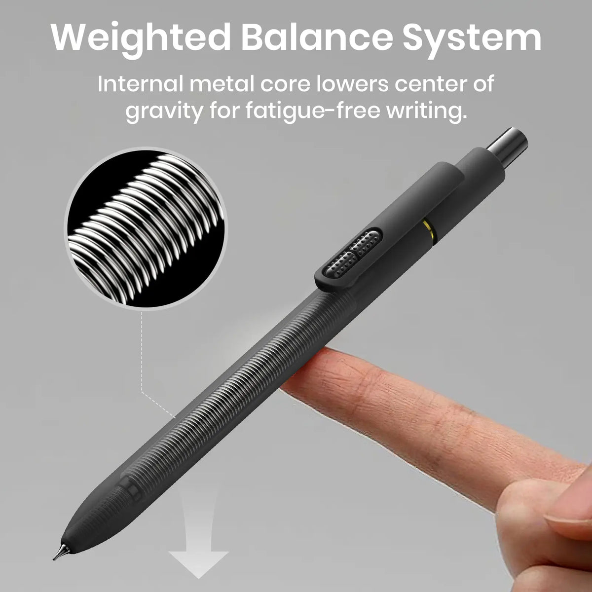 Hiacry 8 Pcs Gel Pens - 0.7mm Fine Point Smooth Writing Black Ink, Quick-Dry Long Lasting Fidge Pens, School & Office Supplies for Men Women tiktokshopbacktoschool,back to school,back to school haul