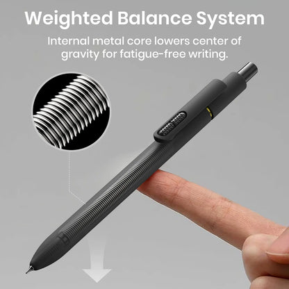 Hiacry 8 Pcs Gel Pens - 0.7mm Fine Point Smooth Writing Black Ink, Quick-Dry Long Lasting Fidge Pens, School & Office Supplies for Men Women tiktokshopbacktoschool,back to school,back to school haul