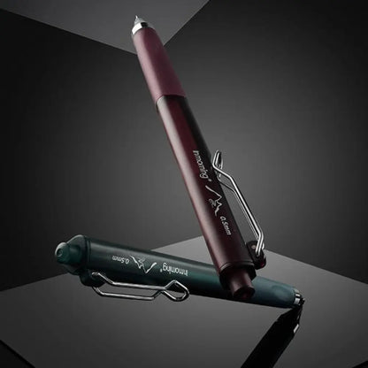 New Black High-Capacity Neutral Pens (3-Pack) - Dark Business Plain Design, Low Center of Gravity, Triangular Grip Posture Correction, ST Nib Tip, Smooth ST Ink Line Quick-Dry Ink, Office Stationery Supplies for Study & Office Writing, Refills Included