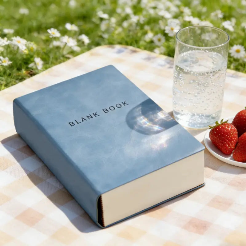 Minimalist 760 Page Blank Notebook - A5 Size, Suitable For Sketching And Doodling, Made Of Artificial Leather, Soft Cover, Ideal For College Students And Adults, Christmas Gifts
