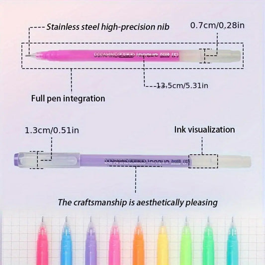 249PCS New Colors Gel Pen Set Large Capacity Hand Account Colorful Gel Pens for Diary Scrapbook DIY Coloring Book Drawing Doodling Pen Office Supplies Colorful Marker Set Art Supplies
