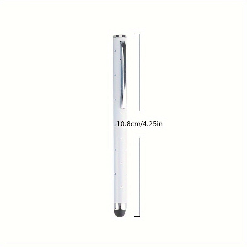 [Durable & Stylish Gift] 2/5/7/9pcs Random Shimmering Rhinestone Touch Screen Pens - Universal for Apple, Samsung, Android - Precise Painting & Writing - 2/5pcs Set - Durable & Stylish Gift Choice