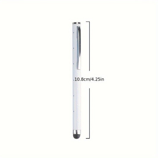 [Durable & Stylish Gift] 2/5/7/9pcs Random Shimmering Rhinestone Touch Screen Pens - Universal for Apple, Samsung, Android - Precise Painting & Writing - 2/5pcs Set - Durable & Stylish Gift Choice