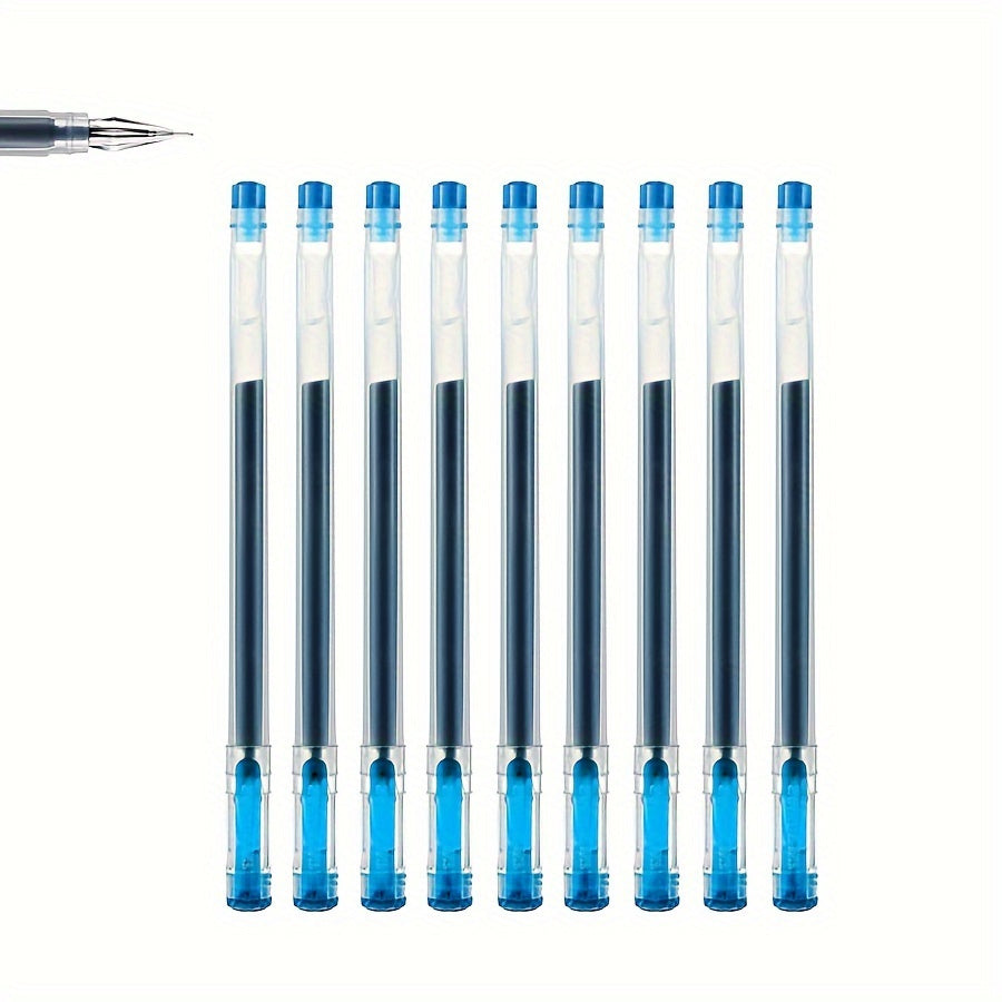[Quick-Dry Ink Pens] 3pcs Per Pack, 0.38Mm, Quick-Dry Ink, Black/Blue/Red - Ideal Pens for Exams And Office Use, Fineliner Pens for Writing