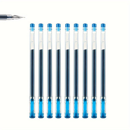 [Quick-Dry Ink Pens] 3pcs Per Pack, 0.38Mm, Quick-Dry Ink, Black/Blue/Red - Ideal Pens for Exams And Office Use, Fineliner Pens for Writing