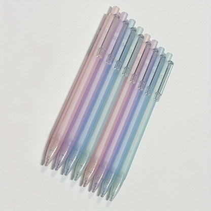 4pcs Ergonomic Mechanical Pencils 0.5mm/0.7mm - Ideal for Art & Writing, School and Office Supplies with Desk Holder
