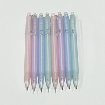 4pcs Ergonomic Mechanical Pencils 0.5mm/0.7mm - Ideal for Art & Writing, School and Office Supplies with Desk Holder