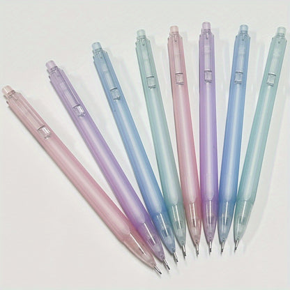 4pcs Ergonomic Mechanical Pencils 0.5mm/0.7mm - Ideal for Art & Writing, School and Office Supplies with Desk Holder