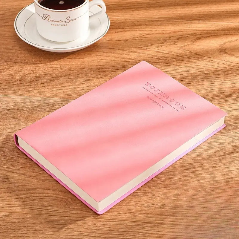 Zoti A5 Writing Notebook with Nubuck-Style Soft Cover, High-Quality Eye-Friendly 360 Pages Paper, Portable Water-Resistant Design, Ideal for School and Office Use