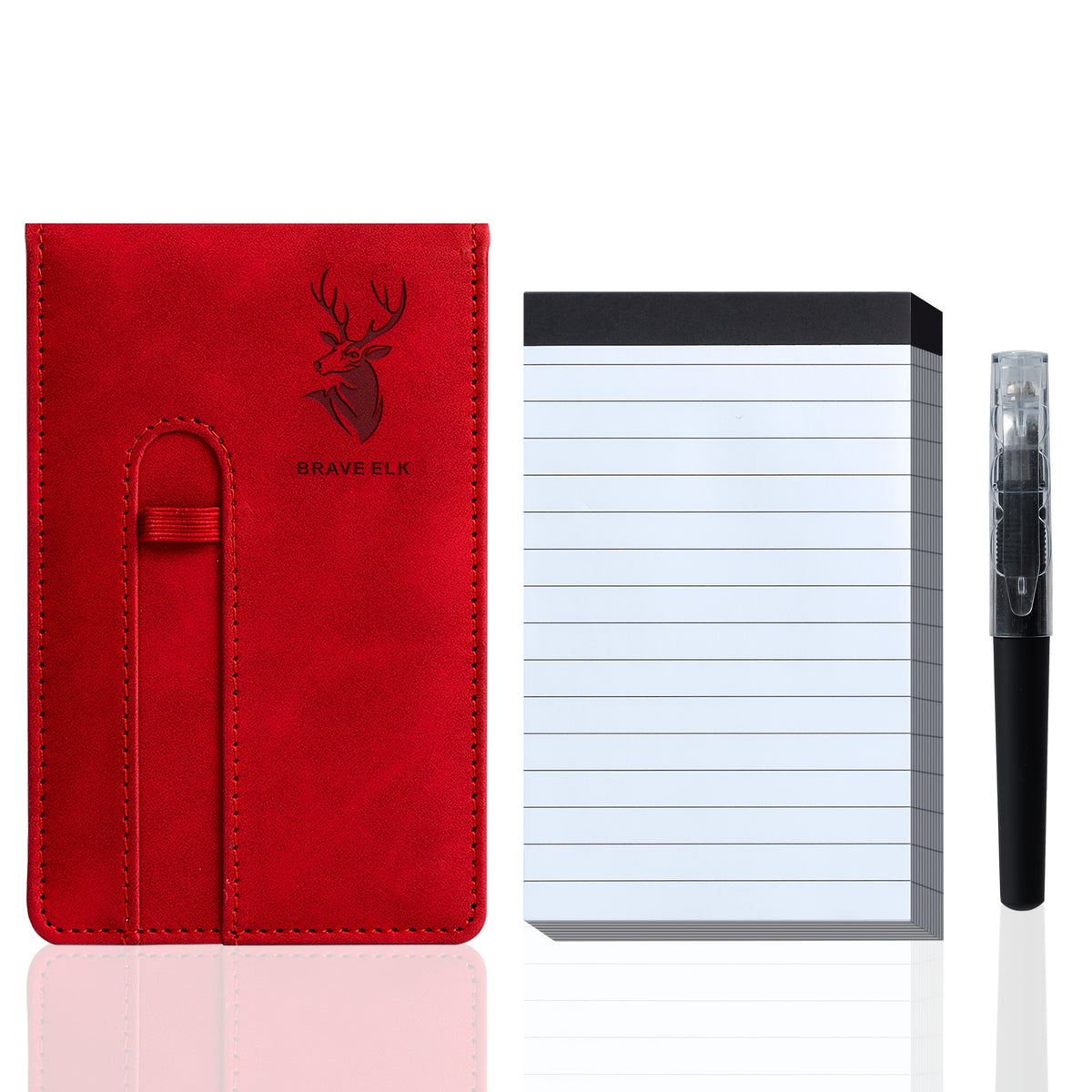 Available in Both Combination Sets and as a Portable Notebook with 100 Replaceable Lined Inner Pages, This Set Includes a Pen and Is Ideal for Diaries, Travel, Work, and Study