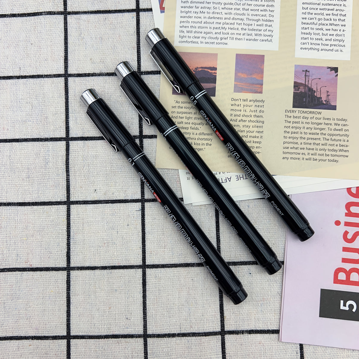 Introducing The New Double-Line Gel Pen in Sizes 0.1Mm, 0.3Mm, And 0.5Mm, an Essential Tool for Architectural Design Exams, Sketching, And Artistic Painting, Drawing Pen For Artist, Drawing Pen For Pencil, Drawing Pen For Art, Art Pen, School Supplies, Sc