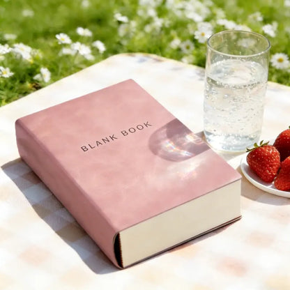 Minimalist 760 Page Blank Notebook - A5 Size, Suitable For Sketching And Doodling, Made Of Artificial Leather, Soft Cover, Ideal For College Students And Adults, Christmas Gifts