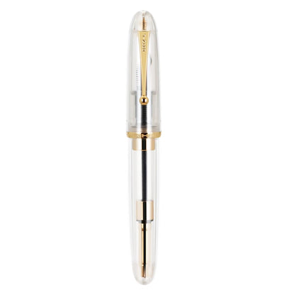 Jinhao 9019 Fountain Pen Dadao Series Ivory White #8 Heartbeat Fine Nib Large Converter Smooth Writing Instrument