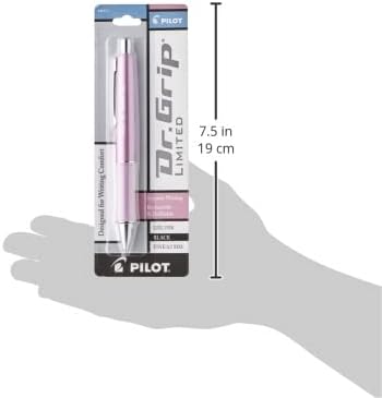 PILOT Dr. Grip Limited Gel Pen, Fine Point 0.7mm, Black Ink, Single Pen