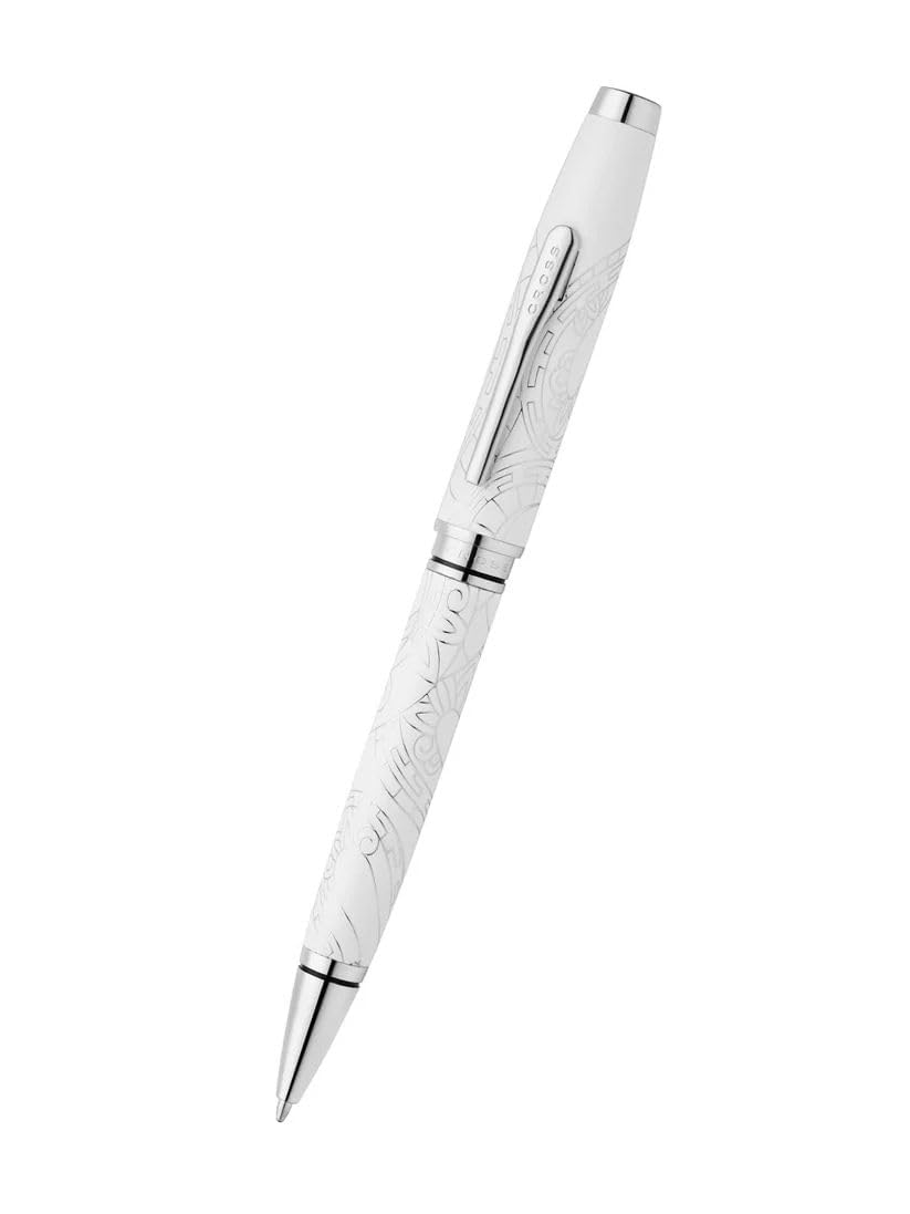 Cross Coventry Blue Lacquer Ballpoint Pen, Medium Point, Black Ink