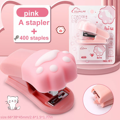 Cat Paw Mini Stapler