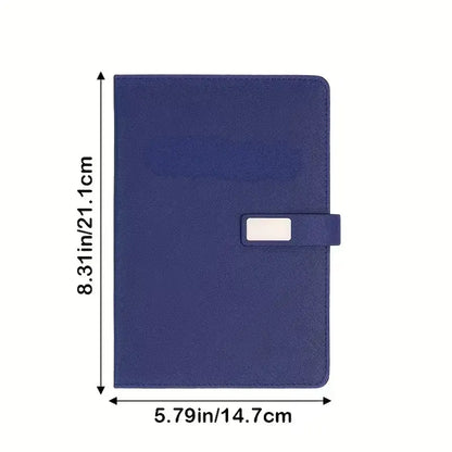 3-piece A5 notebook set (notebook+ballpoint pen+replacement core) 200 pages teachers and classroom use writing smooth and durable cover design | Father's Day gift