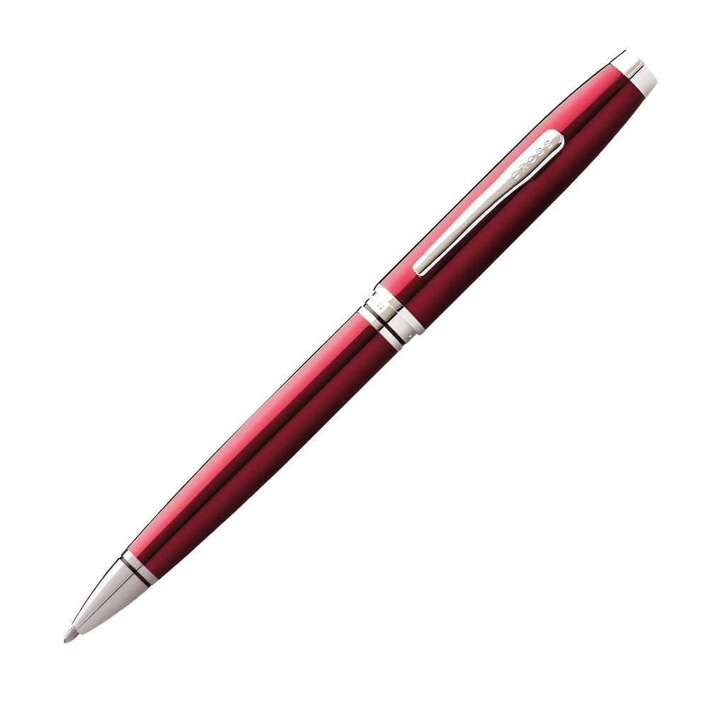 Cross Coventry Blue Lacquer Ballpoint Pen, Medium Point, Black Ink