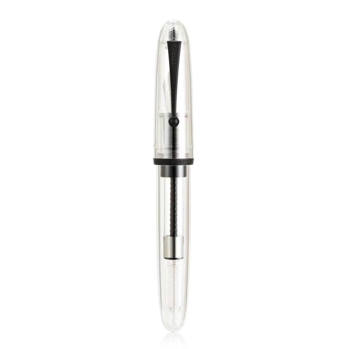 Jinhao 9019 Fountain Pen Dadao Series Ivory White #8 Heartbeat Fine Nib Large Converter Smooth Writing Instrument