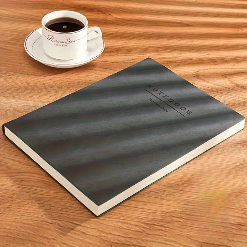 Zoti A5 Writing Notebook with Nubuck-Style Soft Cover, High-Quality Eye-Friendly 360 Pages Paper, Portable Water-Resistant Design, Ideal for School and Office Use