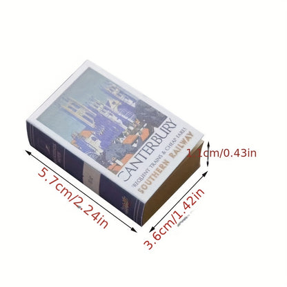 Originality Retro Small Notebook Mini Die Cast Notebook Tearable Portable Vintage Memo Note