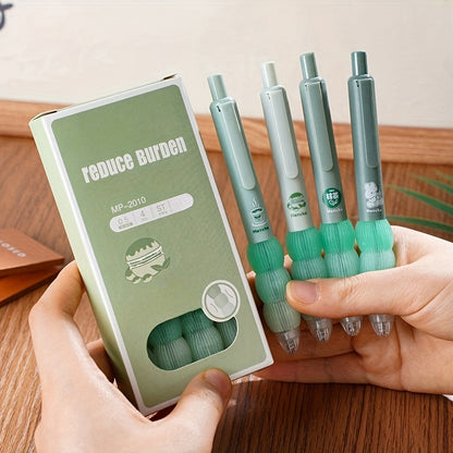 Popular Choice] 4/20pcs Gel Pen Per Box Decompression Soft Grip Push-Type Neutral Pen, Super Soft Grip, Comfortable Grip, 0.5Mm Black Ink, Plastic Material, Retractable, Quick-Drying, Suitable for School And Office Supplies Stationery Gifts