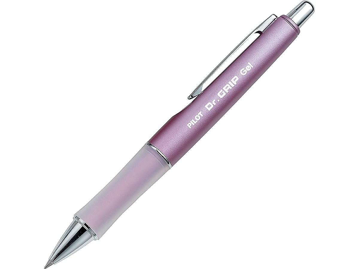 PILOT Dr. Grip Limited Gel Pen, Fine Point 0.7mm, Black Ink, Single Pen