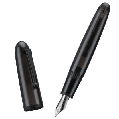 Jinhao 9019 Fountain Pen Dadao Series Ivory White #8 Heartbeat Fine Nib Large Converter Smooth Writing Instrument