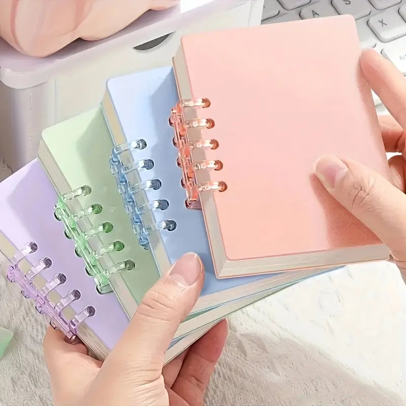 Portable A7 Spiral Notebook, Pocket Size, Spiral Bound Notepad, Ideal for Office, School, Travel, Holiday Gifts, Student Essentials (halloween, Thanksgiving, Christmas), Spiral Coil Notebook, Portable Diary