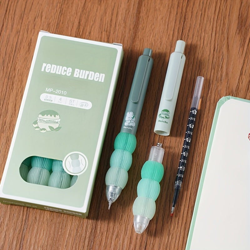 Popular Choice] 4/20pcs Gel Pen Per Box Decompression Soft Grip Push-Type Neutral Pen, Super Soft Grip, Comfortable Grip, 0.5Mm Black Ink, Plastic Material, Retractable, Quick-Drying, Suitable for School And Office Supplies Stationery Gifts