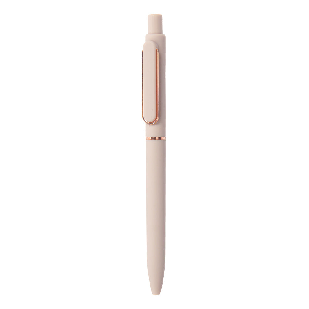 New Stylish Push-Button Gel Pens in Morandi Candy Colors, Heavy Feel Signature Pens for Advertising