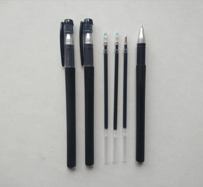 24Pcs Black Gel Pens, Minimalist Fine Point Pens for Smooth Writing, School Office Stationery Supplies, Note Taking Pens, Business Signature Pens, Student Writing Pens, Teacher Gifts