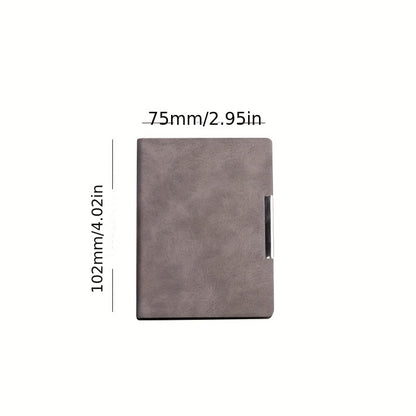 6 Colors, A7 Pocket Notebook Small Notebook for Office Use, Small Fresh Portable Notebook with Soft Cover, Mini Notebook