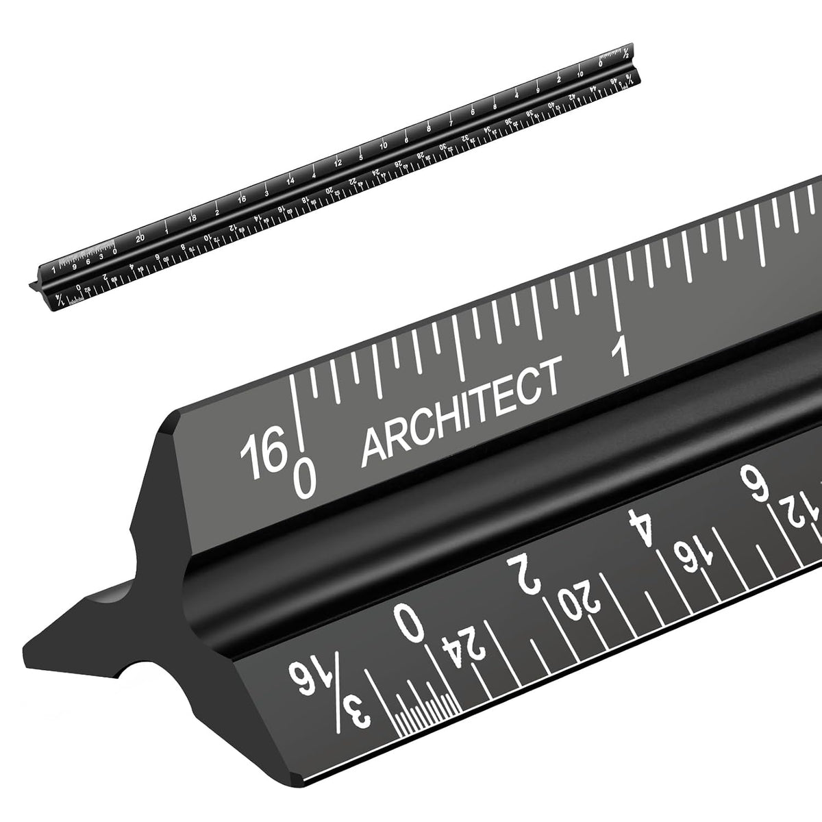 Architectural Scale Ruler, Imperial Measurements 12''