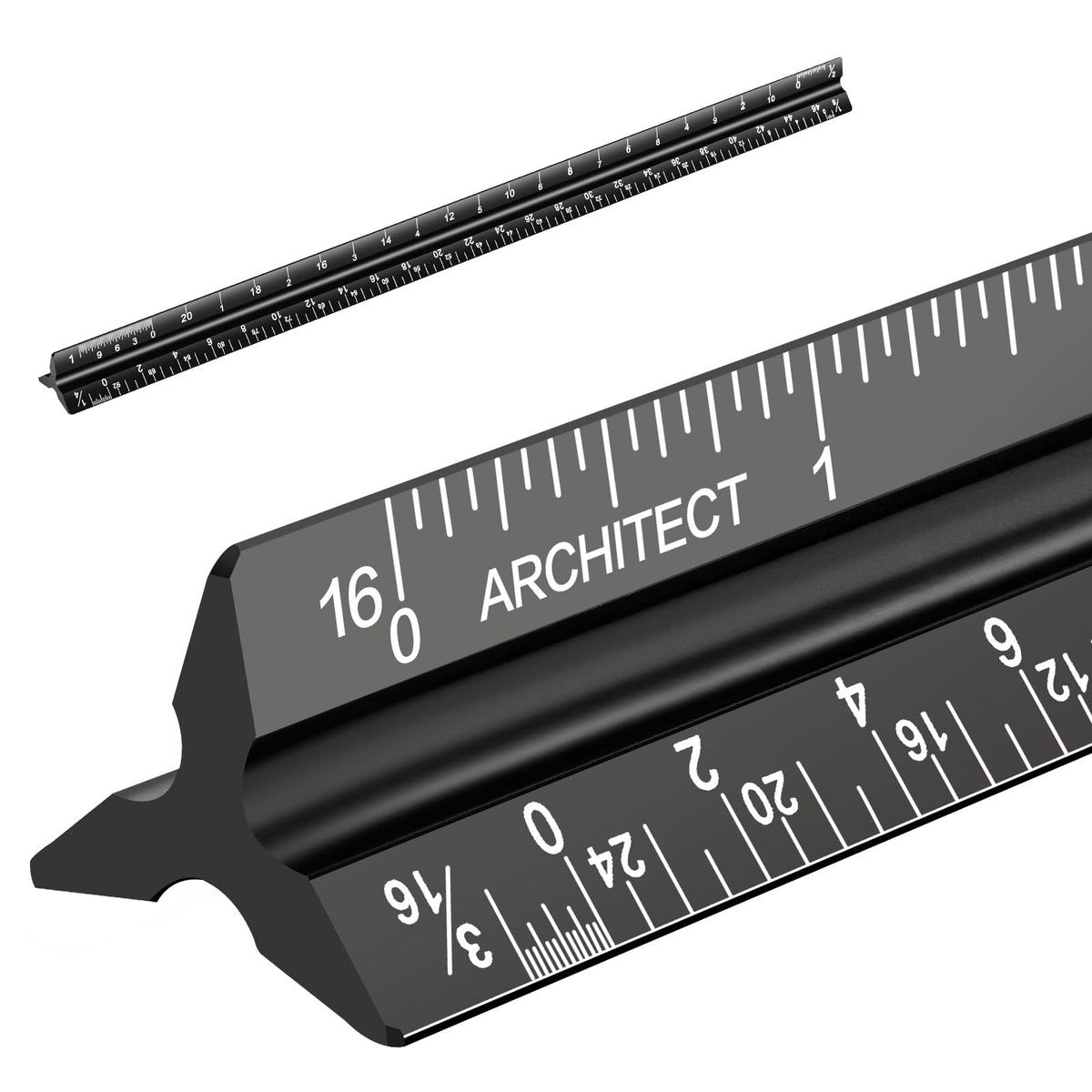 Architectural Scale Ruler, Imperial Measurements 12''