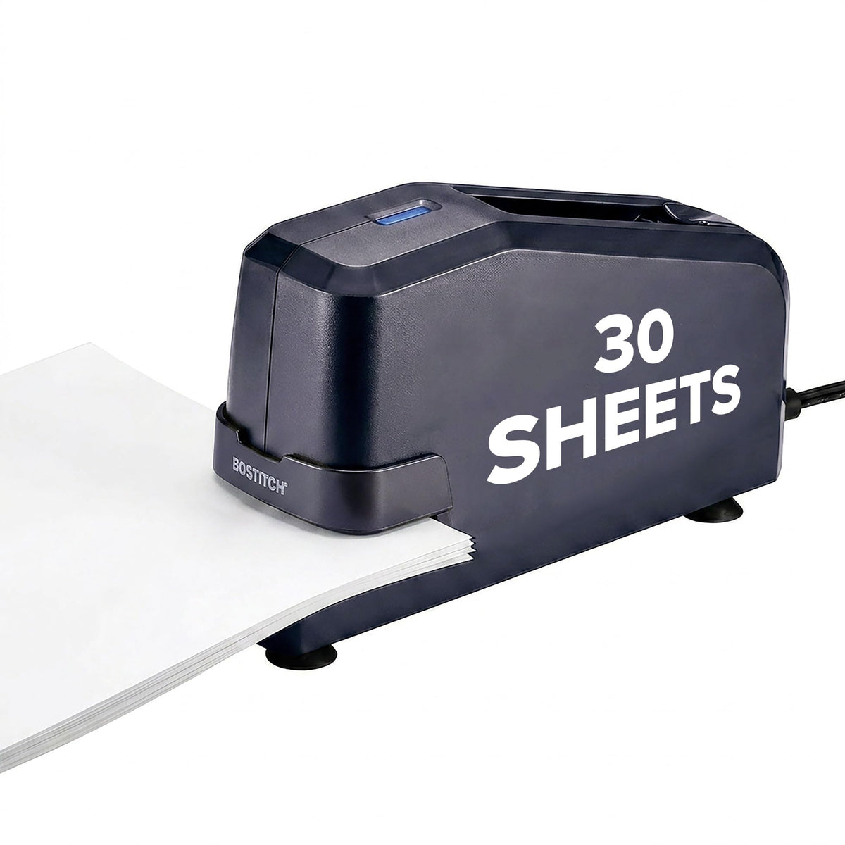 Bostitch Office Electric Stapler, 30 Sheet Heavy Duty No Jam, Black