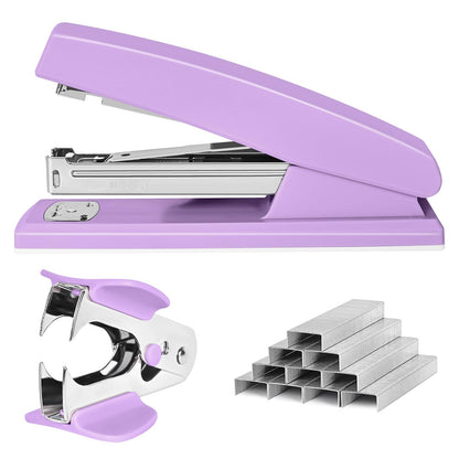 Stapler 25 Sheet Capacity with 1000 Staples and Staple Remover, Black