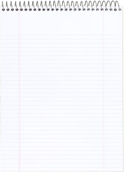 Cambridge Spiral Notebook, College Ruled Paper, 8-1/2" x 11", 70 Sheets, Top Bound, Navy (59882)