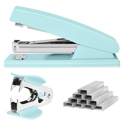 Stapler 25 Sheet Capacity with 1000 Staples and Staple Remover, Black
