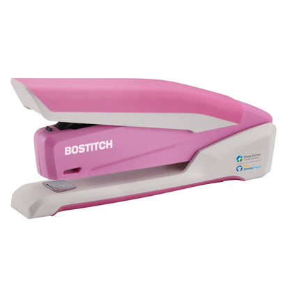 Bostitch Office Executive 3 in 1 Stapler, One Finger, 20 Sheet, Red