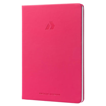 Nextnoid Lined Notebook Journal for Men - 120 GSM Thick Paper - 160 Pages - A5 Hardcover Notebook for Work - Ideal for Writing, Journaling, and Note-Taking (Black)