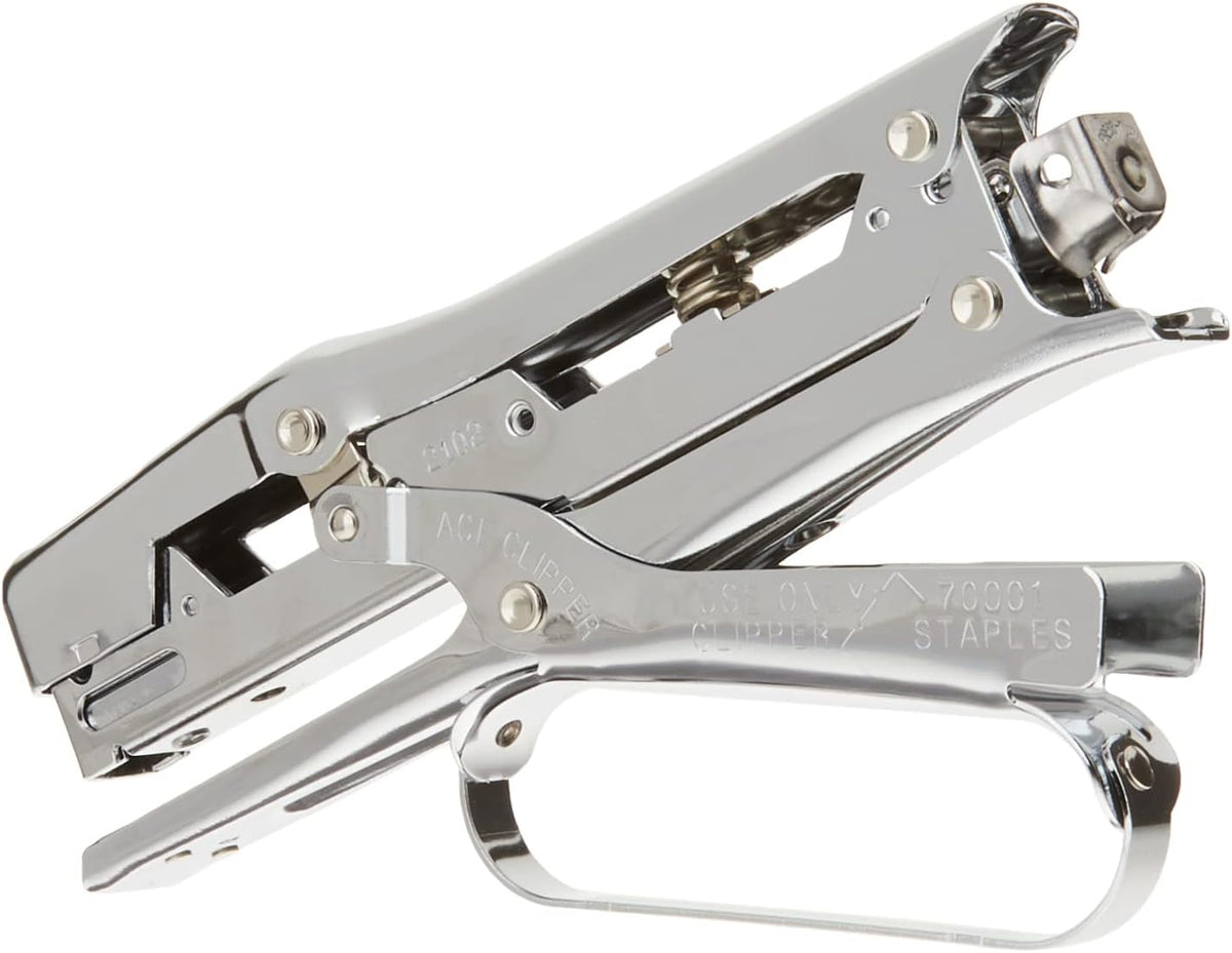 Advantus Ace Chrome Clipper Stapler 702 Stapling Plier
