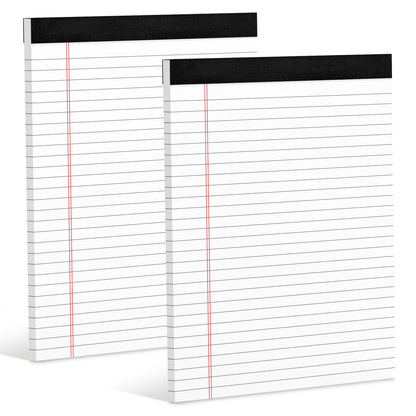 12 Pack Note Pads 5x8 Small Legal Pads White Notepads 5x8 Inch Paper Pads