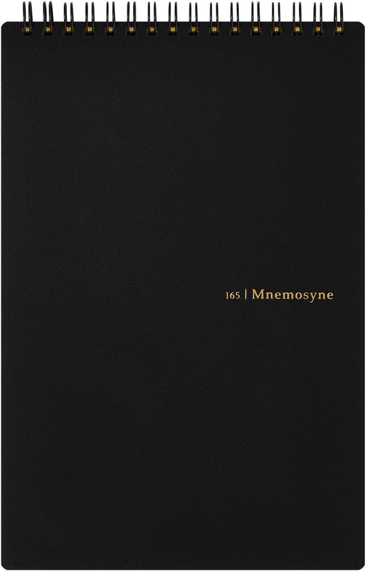 Maruman Mnemosyne Spiral Notebook Vertical A5 5.83"x8.27" 7mm College Ruled