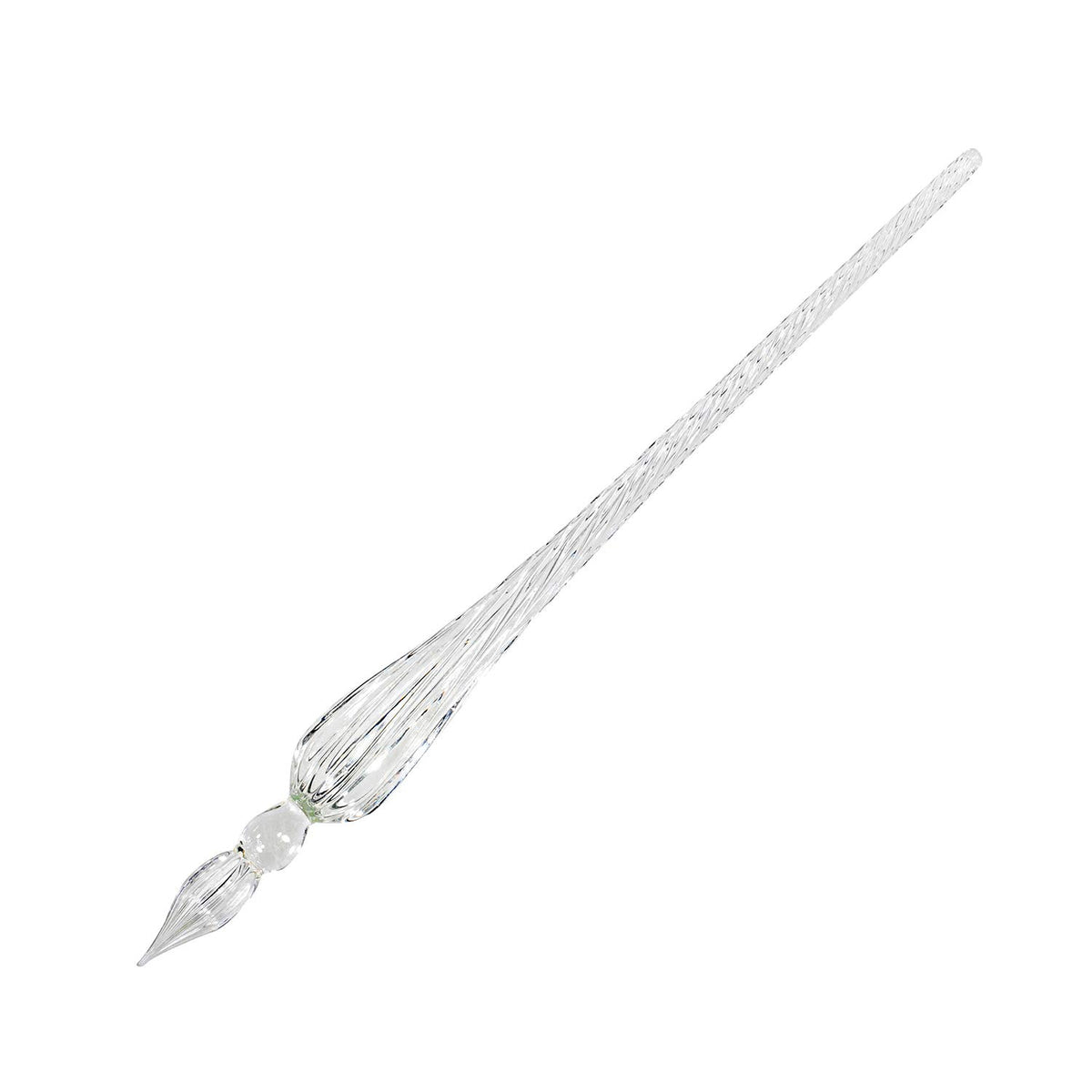 molshine Handmade Glass Dip Pen Crystal Calligraphy Pen Signature Dipped Pen for Artist Women Men Teens,Writing Drawing Decoration Gifts (Lake Blue)